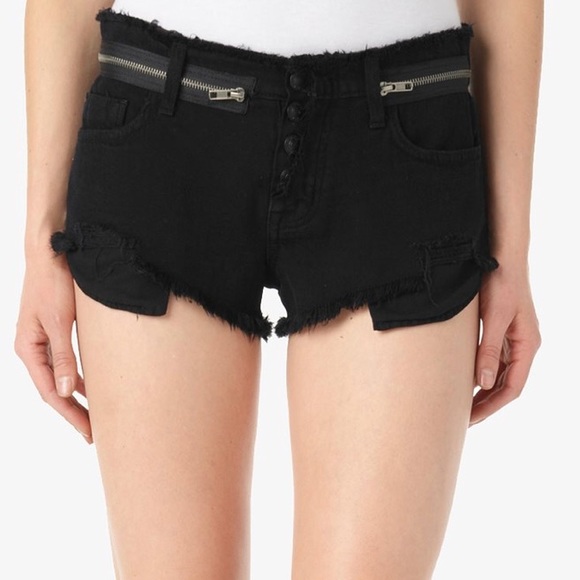 Hudson Jeans Pants - Hudson Rebel Cut-Off Button Fly Short